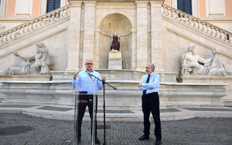Concluso il restauro di palazzo Senatorio e piazza del Campidoglio a Roma