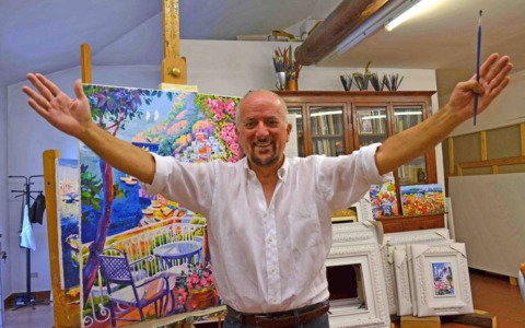 “Di mare, di luce e di gioia”: Athos Faccincani al Castello di Santa Margherita Ligure