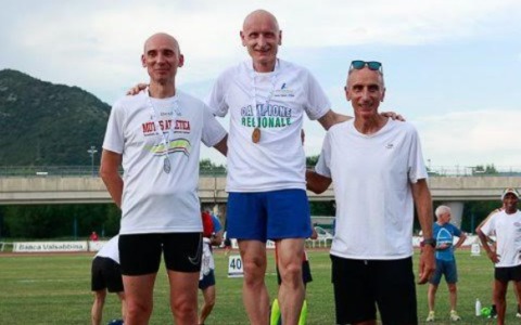 Doppio titolo regionale in pista per Riccardo Lerda con miglior prestazione stagionale nazionale