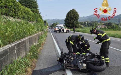 Drammatico incidente, muore un centauro