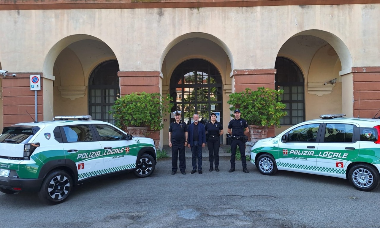 Due nuovi mezzi per la Polizia Municipale di Novi Ligure
