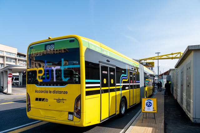 e-Brt, al via i test lungo il tracciato: serviranno a verificare il corretto funzionamento del sistema
