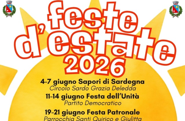 Feste d’estate i prossimi appuntamenti