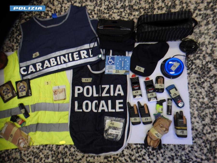 Finti dipendenti comunali e Carabinieri: due arresti