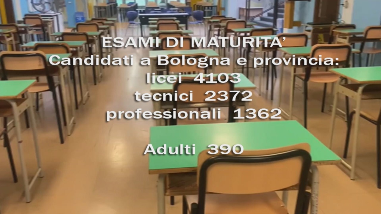 Giovedì 18 giugno al via la maturità per 7837 candidati a Bologna e provincia