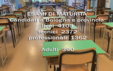 Giovedì 18 giugno al via la maturità per 7837 candidati a Bologna e provincia