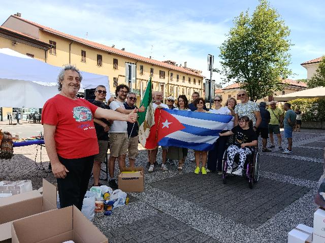 Grande risposta alla raccolta solidale per Cuba