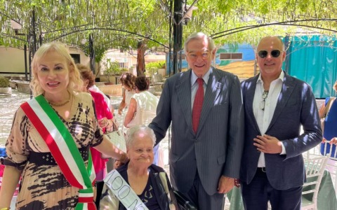 I 100 anni di Maria Bigolin, festa con la sindaca
