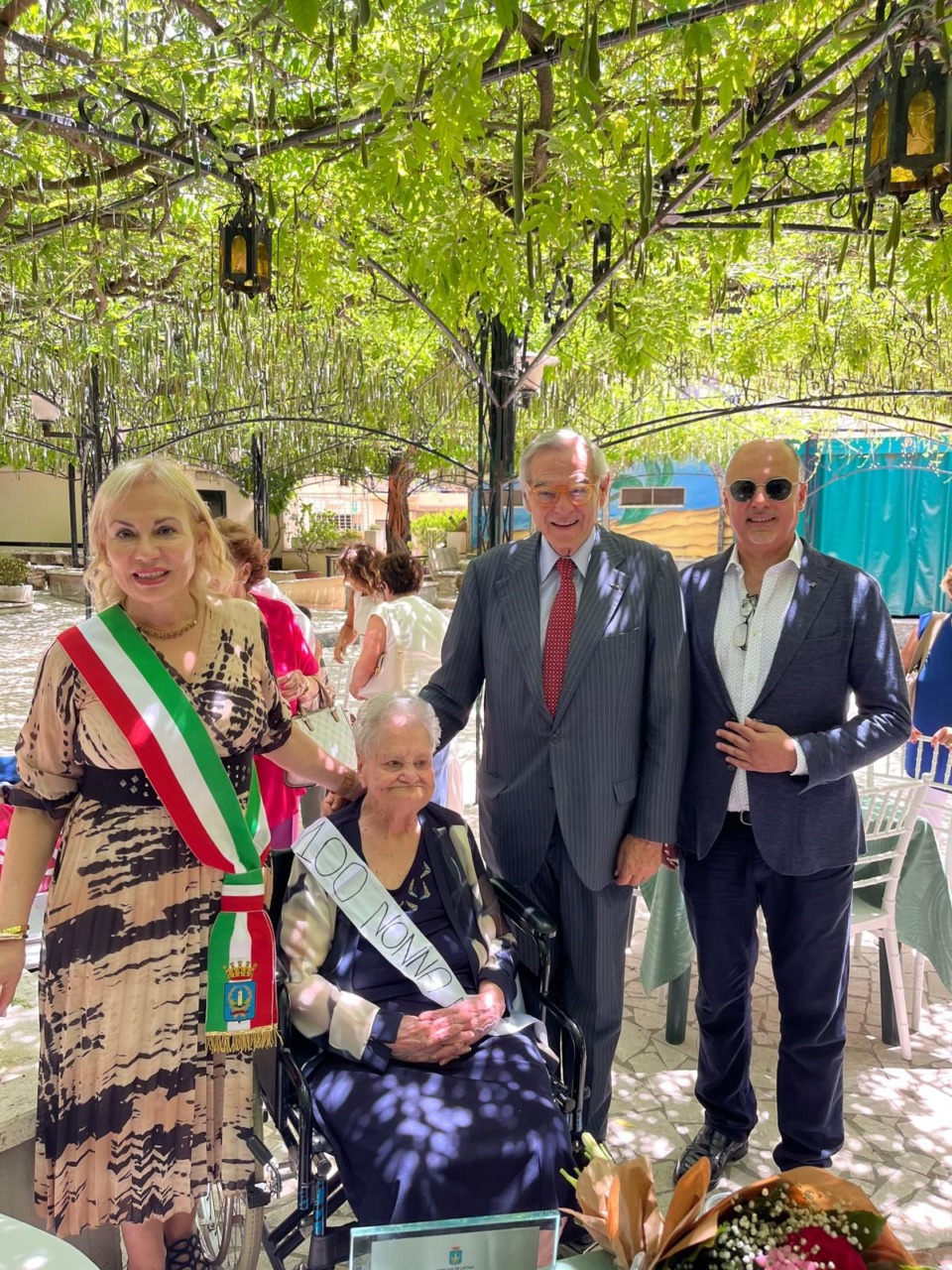 I 100 anni di Maria Bigolin, festa con la sindaca