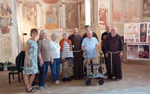 I frati di Oreno in visita per ammirare le bellezze della città