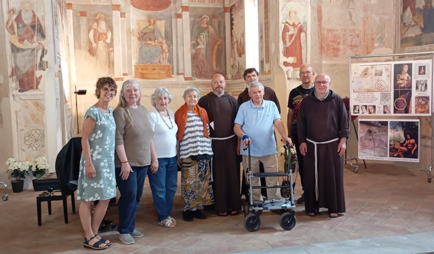 I frati di Oreno in visita per ammirare le bellezze della città