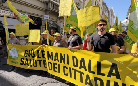 Il blitz di Coldiretti: “Fermate i trafficanti di grano”