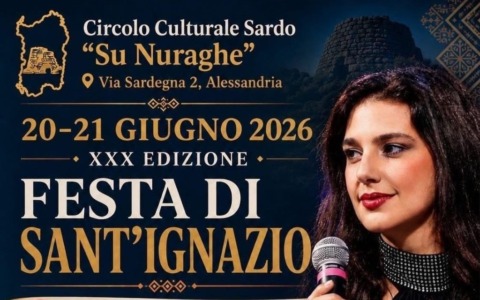 Il Circolo Culturale Sardo “Su Nuraghe” di Alessandria celebra la XXX Festa di Sant’Ignazio