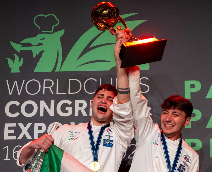 Il piemontese Andrea Serale vince la medaglia d’oro al Global Chefs Challenge