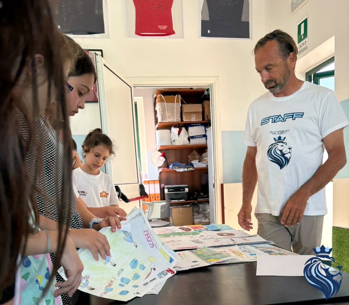 Il Sanremo Rugby porta la palla ovale in classe