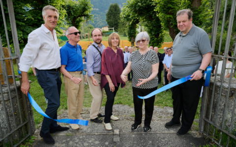 Inaugurato il cantiere dell’Oratorio con il taglio del nastro