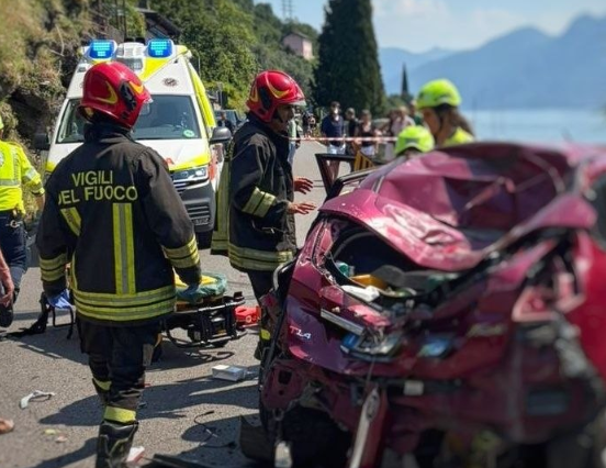 Incidente sulla SP72 a Fiumelatte: coinvolte quattro persone, strada chiusa temporaneamente