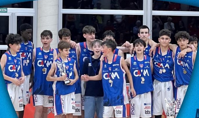 La Ceam Cantù Under14 è d’argento ai Regionali Silver