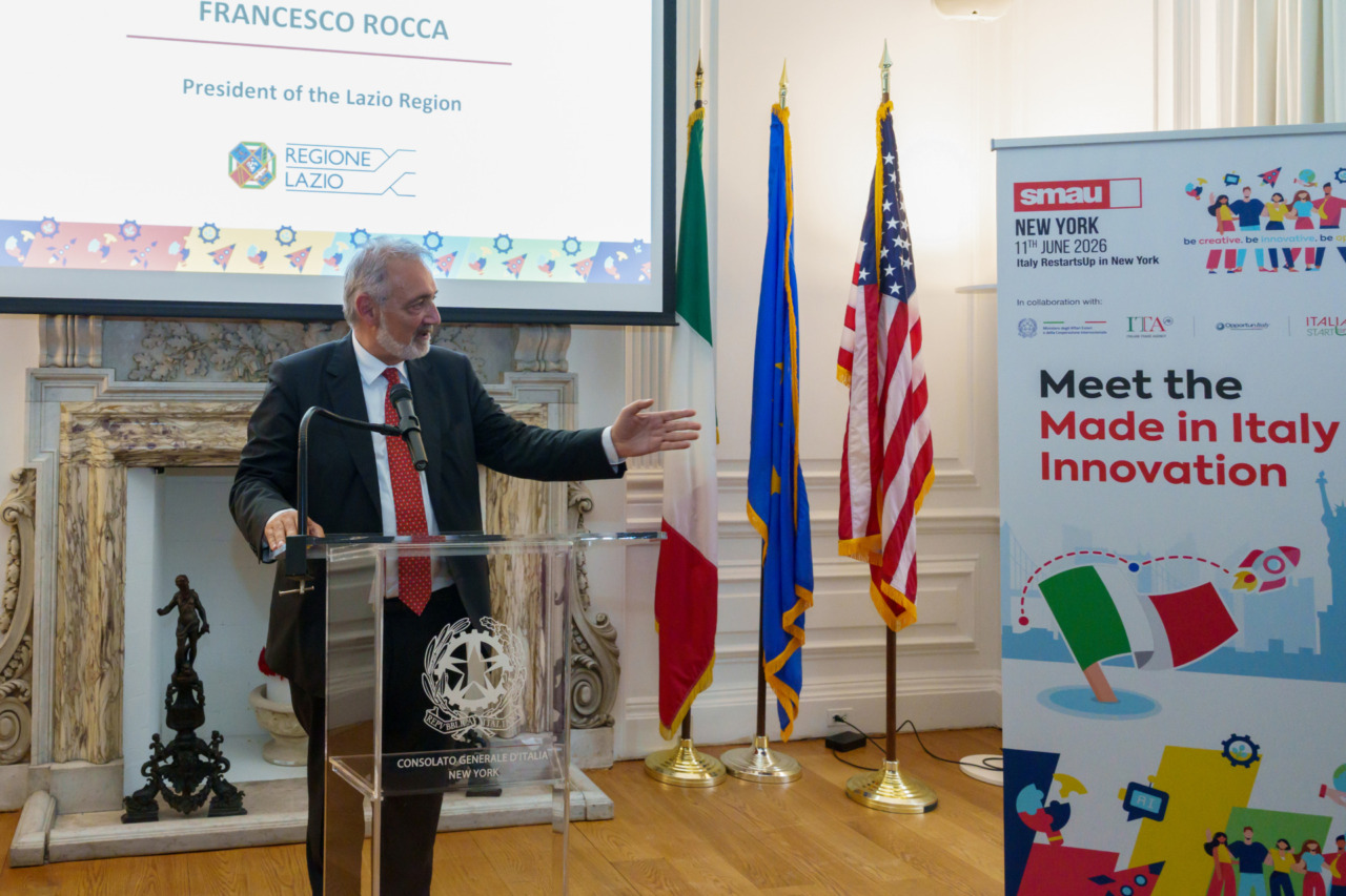 La regione Lazio a SMAU New York con 16 startup