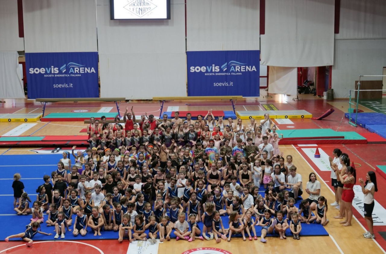 Legnano in festa per gli 80 anni della Ginnastica Perseverant
