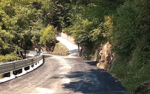 Località Tonnego, conclusi i lavori di consolidamento: strada riaperta al transito