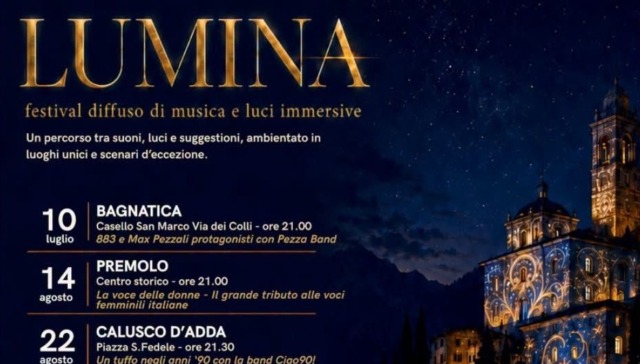 Magia ed emozioni con il festival “Lumina”