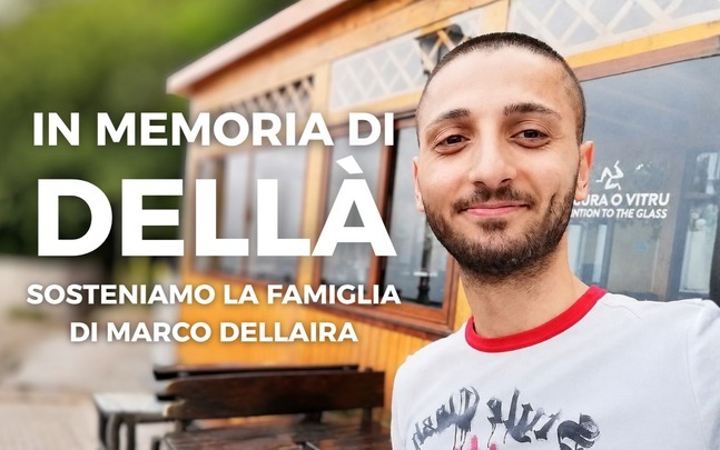 Marco Dellaira, morto in moto a Zingonia: gli amici lanciano una raccolta fondi per la famiglia e la sua cagnolina