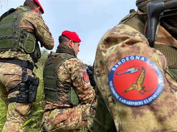 Maxi operazione antidroga nei boschi di Castelletto: due arresti