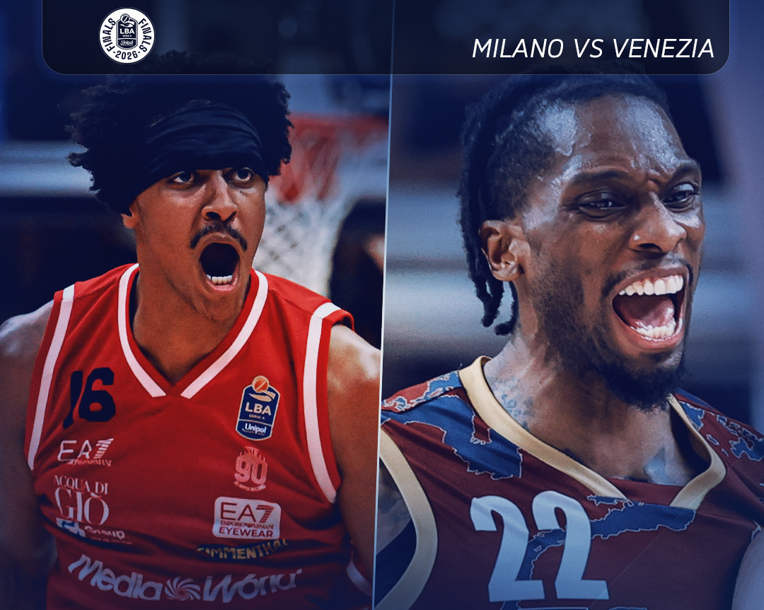 Milano-Venezia inseguono lo scudetto: inizia la finale playoff
