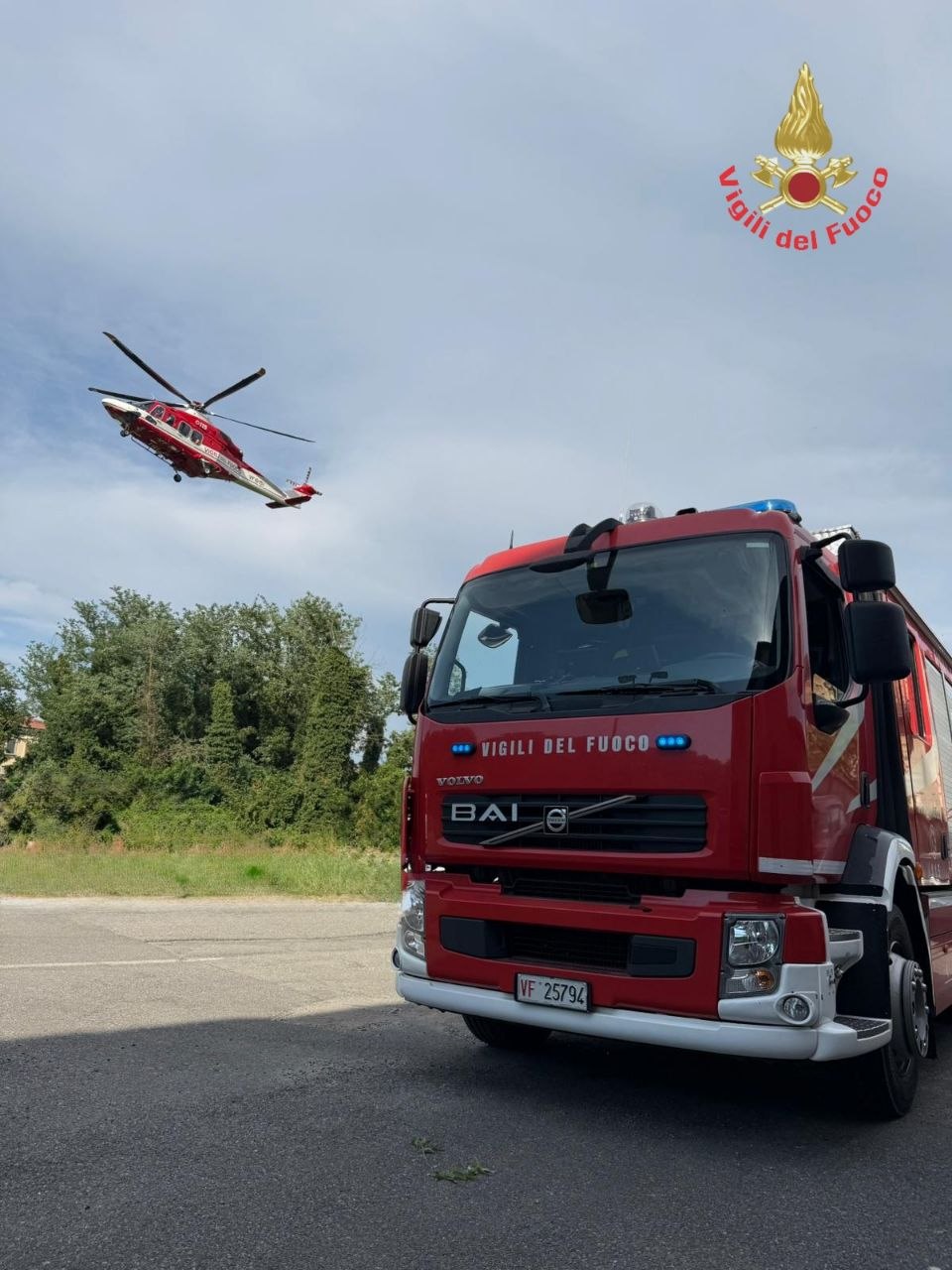 Mobilitazione per cercare una persona dispersa nell’Adda