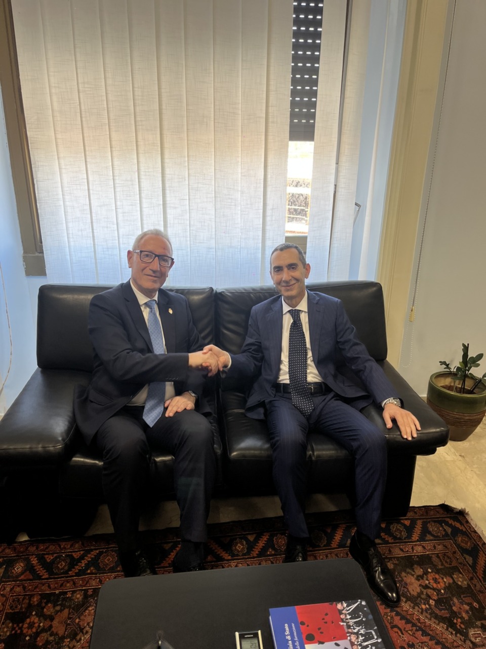 Monaco in visita alla questura di Imperia