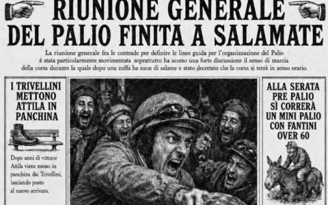 Novagli, il Palio degli Asini  parte già al galoppo