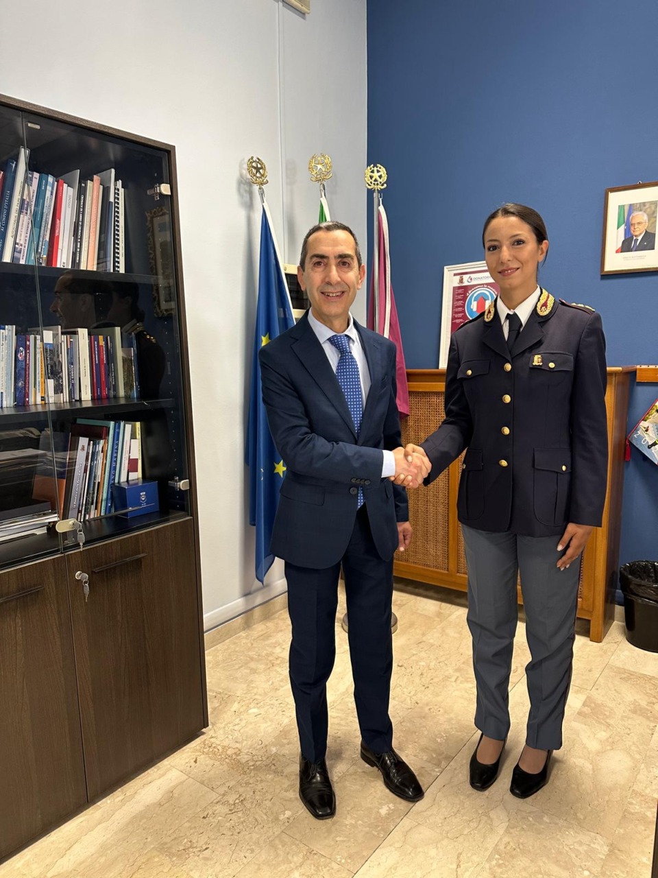 Nuovo Commissario della Polizia  alla Questura di Imperia