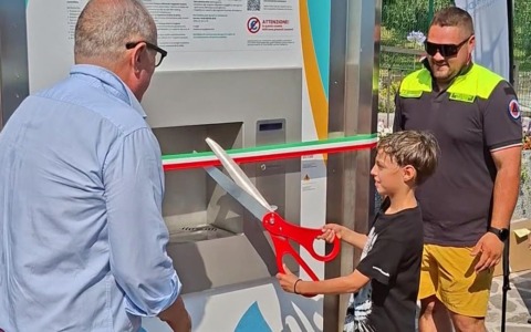 Oliveto Lario: inaugurata la nuova casetta dell’acqua di Lario Reti Holding