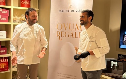 Ovum Regale: a Torino debutta dessert firmato Tartufo Regale