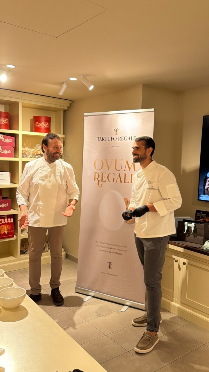 Ovum Regale: a Torino debutta dessert firmato Tartufo Regale