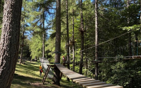 Parco avventura alle Betulle: nessuna chiusura, cambio di gestione