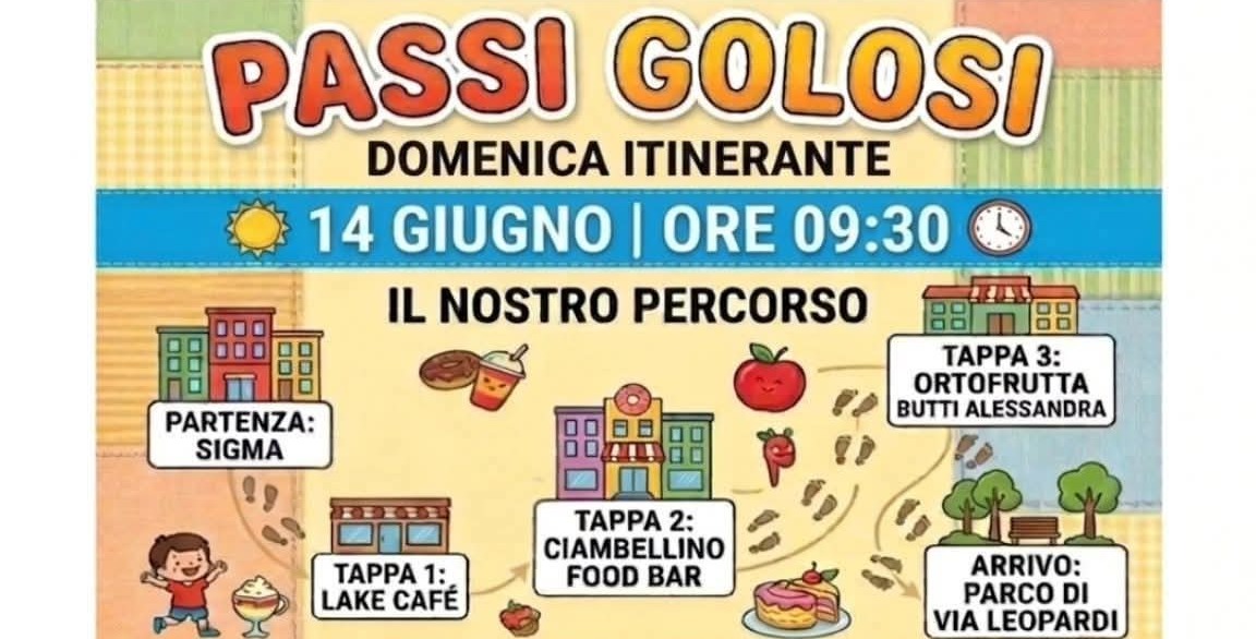 “Passi golosi”: a Valmadrera una domenica itinerante tutta da gustare