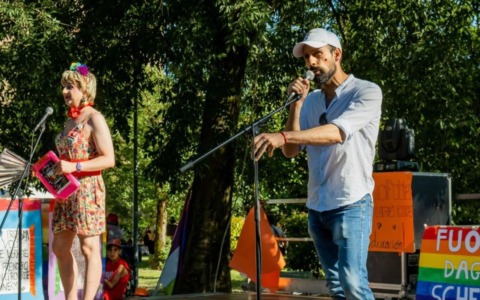 Pavia, il sindaco Michele Lissia al Pride: “Una città dei diritti, aperta e accogliente”