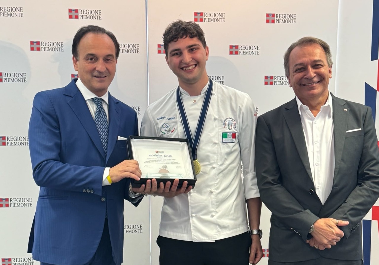 Piemonte sul tetto del mondo: lo chef Andrea Serale premiato dalla Regione dopo l’oro al Global Chefs Challenge 2026
