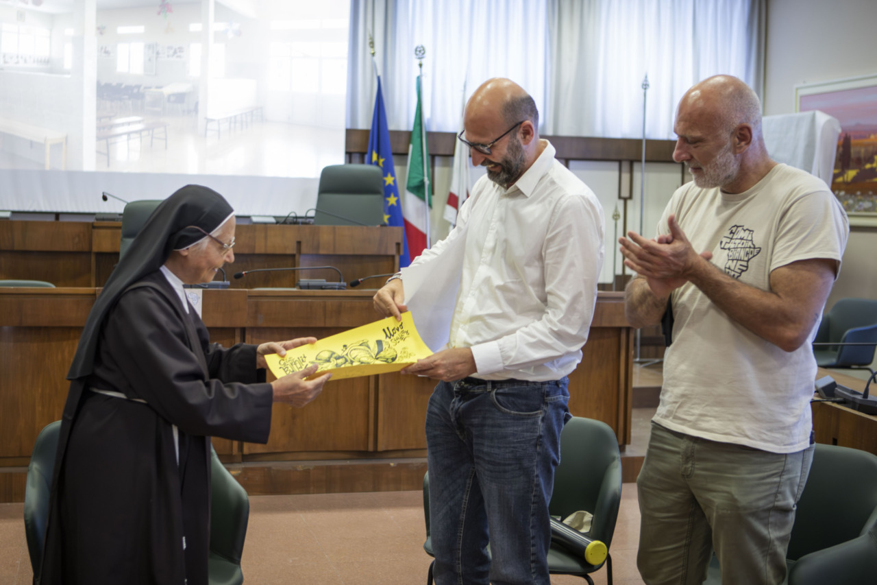 Pontassieve (Firenze), la missionaria suor Valeria ricevuta in Comune