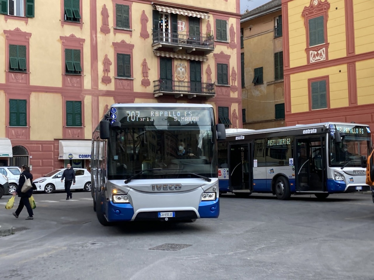 Rapallo, nuova organizzazione per piazza delle Nazioni