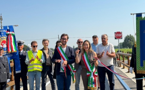 Riaperto il ponte sul torrente Fossa