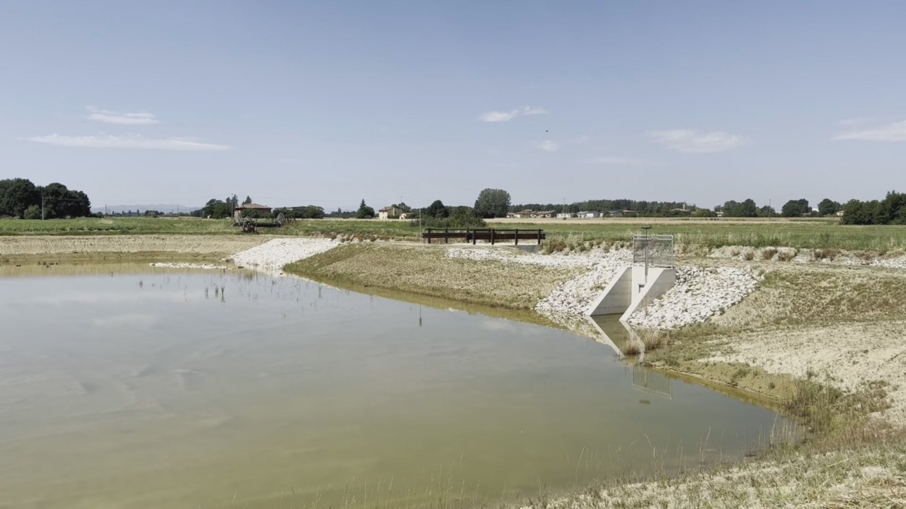 Ricostruzione post alluvione: Bentivoglio, terminata la cassa di espansione del Canale Marsiglia