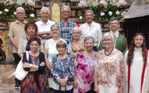 San Germano Vercellese: grande festa per i 70 anni dei coscritti del 1956