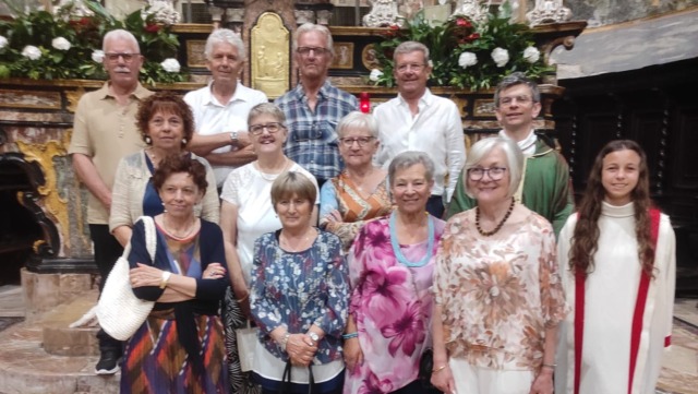 San Germano Vercellese: grande festa per i 70 anni dei coscritti del 1956