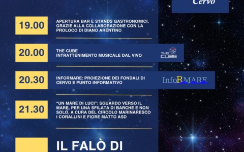 San Giovanni a Cervo con il tradizionale falò