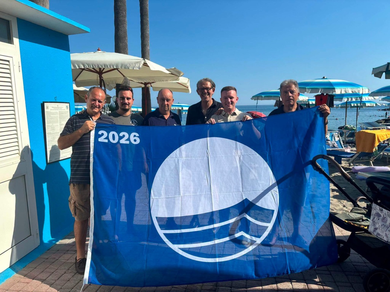San Lorenzo al Mare consegna le Bandiere Blu