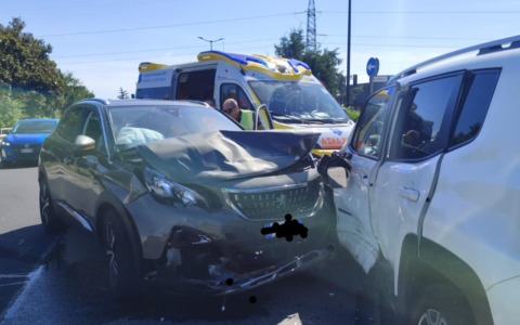 Scontro sulla Cassanese: una mancata precedenza causa l’incidente