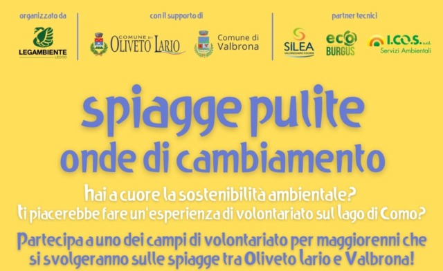 “Spiagge pulite”: tornano anche quest’anno i campi di volontariato di Legambiente